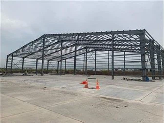Складиште челичних конструкција са више распона