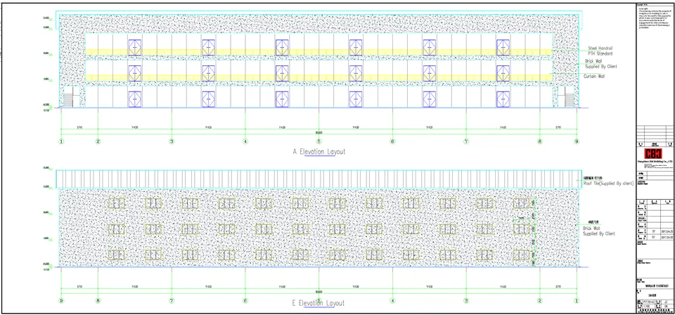 Office Building in Port Moresby, Papua New Guinea Using CBC Steel Building System price